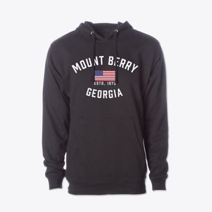 Mount Berry Georgia Patriot Cotton Hoodie Sweatshirt