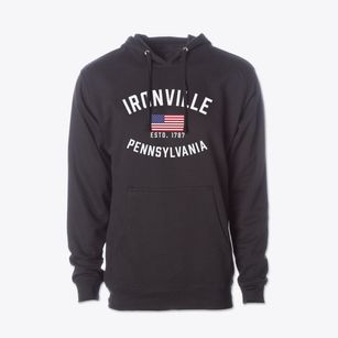 Ironville Pennsylvania Patriot Cotton Hoodie Sweatshirt