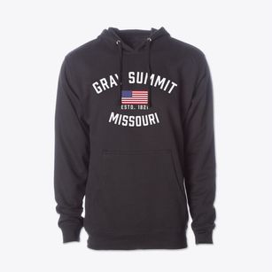 Gray Summit Missouri Patriot Cotton Hoodie Sweatshirt