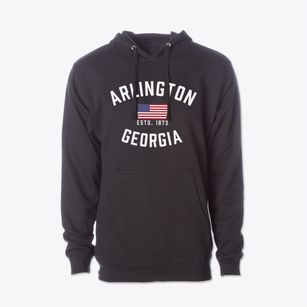 Arlington Georgia Patriot Cotton Hoodie Sweatshirt