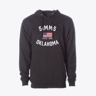 Simms Oklahoma Patriot Cotton Hoodie Sweatshirt