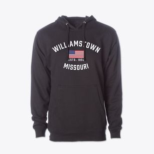 Williamstown Missouri Patriot Cotton Hoodie Sweatshirt