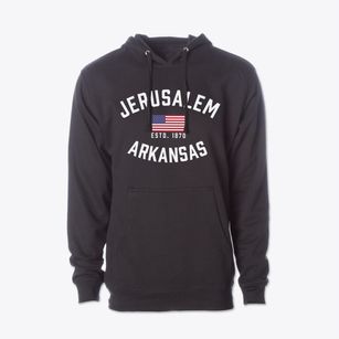 Jerusalem Arkansas Patriot Cotton Hoodie Sweatshirt