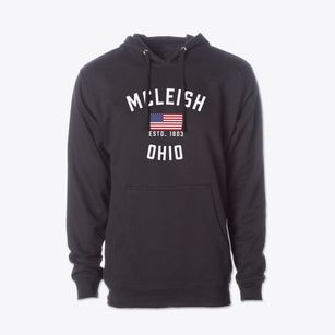 Mcleish Ohio Patriot Cotton Hoodie Sweatshirt