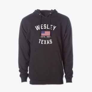 Wesley Texas Patriot Cotton Hoodie Sweatshirt