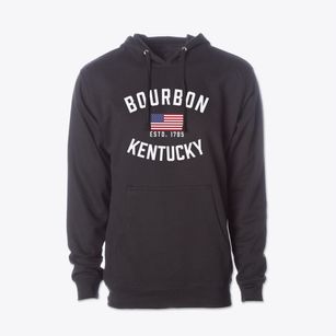 Bourbon Kentucky Patriot Cotton Hoodie Sweatshirt