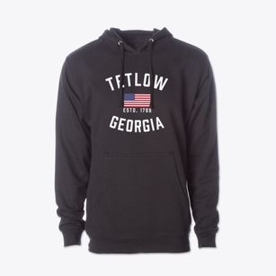 Tetlow Georgia Patriot Cotton Hoodie Sweatshirt
