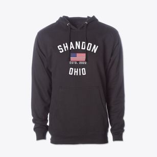 Shandon Ohio Patriot Cotton Hoodie Sweatshirt