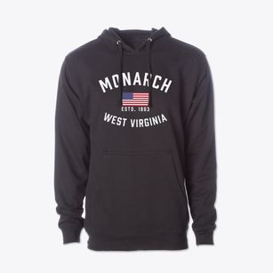 Monarch West Virginia Patriot Cotton Hoodie Sweatshirt