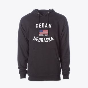 Sedan Nebraska Patriot Cotton Hoodie Sweatshirt
