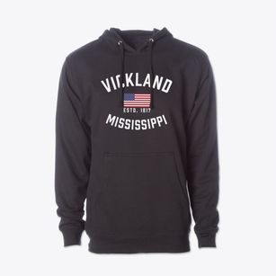 Vickland Mississippi Patriot Cotton Hoodie Sweatshirt
