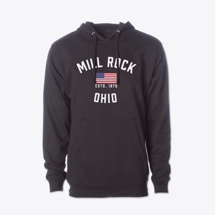 Mill Rock Ohio Patriot Cotton Hoodie Sweatshirt