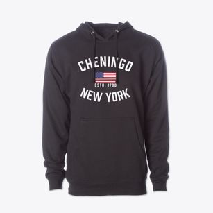 Cheningo New York Patriot Cotton Hoodie Sweatshirt