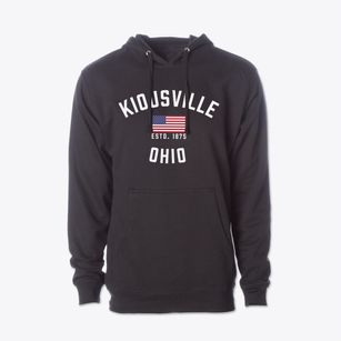 Kiousville Ohio Patriot Cotton Hoodie Sweatshirt