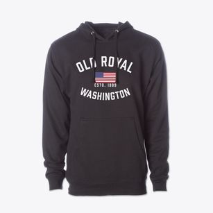 Old Royal Washington Patriot Cotton Hoodie Sweatshirt