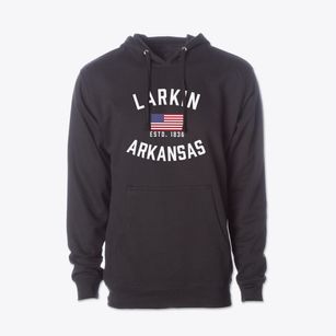 Larkin Arkansas Patriot Cotton Hoodie Sweatshirt