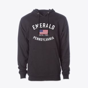 Emerald Pennsylvania Patriot Cotton Hoodie Sweatshirt
