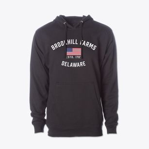 Brookhill Farms Delaware Patriot Cotton Hoodie Sweatshirt