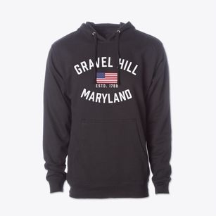 Gravel Hill Maryland Patriot Cotton Hoodie Sweatshirt