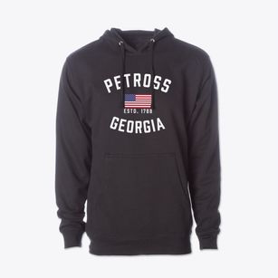 Petross Georgia Patriot Cotton Hoodie Sweatshirt