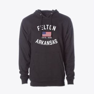Felton Arkansas Patriot Cotton Hoodie Sweatshirt