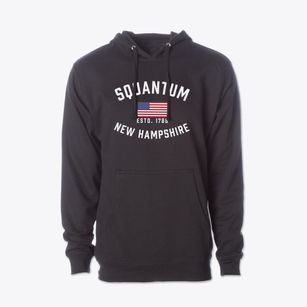 Squantum New Hampshire Patriot Cotton Hoodie Sweatshirt