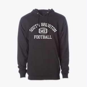 South Bridgton Maine Football Cotton Hoodie Sweatshirt