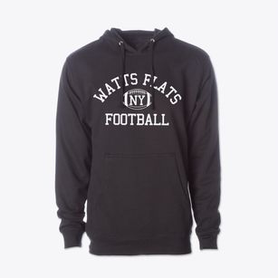 Watts Flats New York Football Cotton Hoodie Sweatshirt