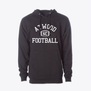 Atwood North Carolina Football Cotton Hoodie Sweatshirt