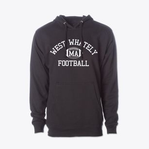 West Whately Massachusetts Football Cotton Hoodie Sweatshirt