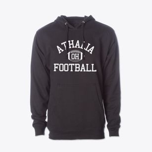 Athalia Ohio Football Cotton Hoodie Sweatshirt