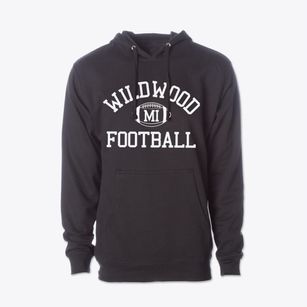 Wildwood Michigan Football Cotton Hoodie Sweatshirt