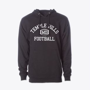 Temple Hills Maryland Football Cotton Hoodie Sweatshirt