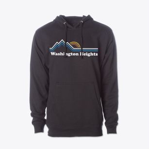 Washington Heights Vermont Mountain View Cotton Hoodie Sweatshirt