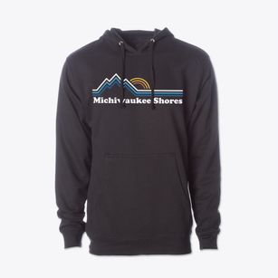 Michiwaukee Shores Michigan Mountain View Cotton Hoodie Sweatshirt