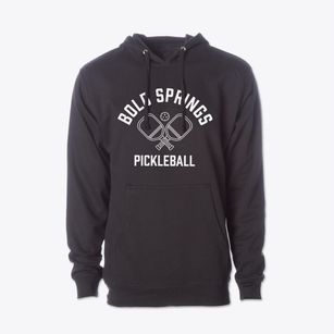 Bold Springs Georgia Pickleball Cotton Hoodie Sweatshirt