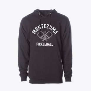 Montezuma New Mexico Pickleball Cotton Hoodie Sweatshirt