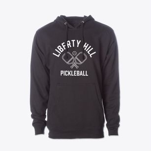 Liberty Hill Texas Pickleball Cotton Hoodie Sweatshirt