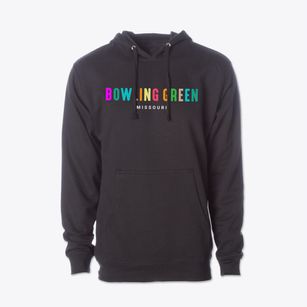 Bowling Green Missouri Color Pop Cotton Hoodie Sweatshirt