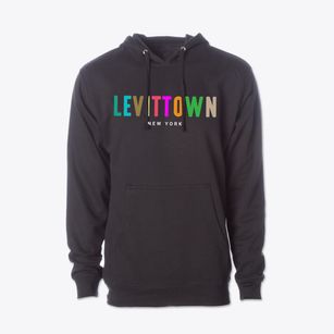 Levittown New York Color Pop Cotton Hoodie Sweatshirt