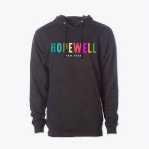 Hopewell New York Color Pop Cotton Hoodie Sweatshirt