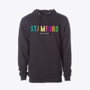 Stamford New York Color Pop Cotton Hoodie Sweatshirt