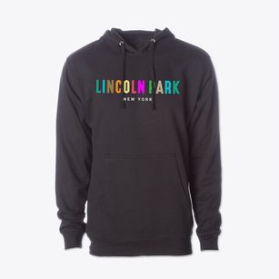 Lincoln Park New York Color Pop Cotton Hoodie Sweatshirt