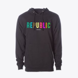 Republic Ohio Color Pop Cotton Hoodie Sweatshirt
