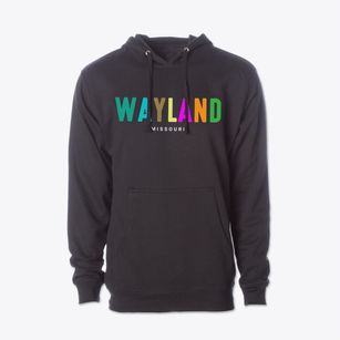 Wayland Missouri Color Pop Cotton Hoodie Sweatshirt