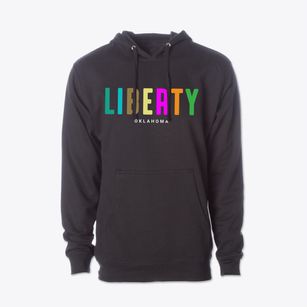 Liberty Oklahoma Color Pop Cotton Hoodie Sweatshirt