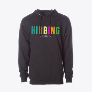 Hibbing Minnesota Color Pop Cotton Hoodie Sweatshirt