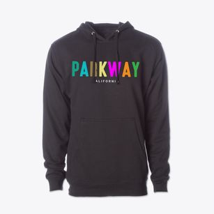 Parkway California Color Pop Cotton Hoodie Sweatshirt