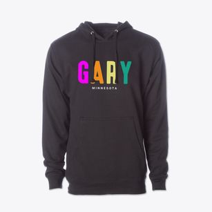 Gary Minnesota Color Pop Cotton Hoodie Sweatshirt