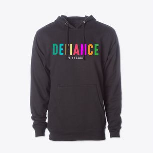 Defiance Missouri Color Pop Cotton Hoodie Sweatshirt